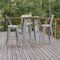 Flash Furniture 30 RD Bar Top Table Brown Poly Top/Silver Frame JJ-T14623H-76-BRSL-GG - alternate 10